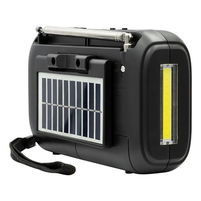 Radio Solar De Emergencia Bt-am/fm/sw Philco Icx66 Negro Negro 4