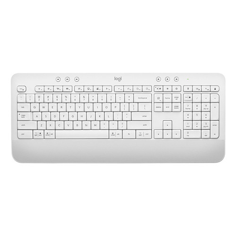 Teclado Inalámbrico Logitech Signature K650 Blanco Inglés Us 1