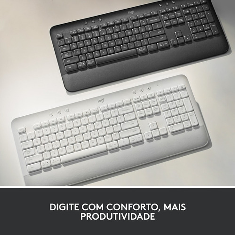 Teclado Inalámbrico Logitech Signature K650 Blanco Inglés Us 6