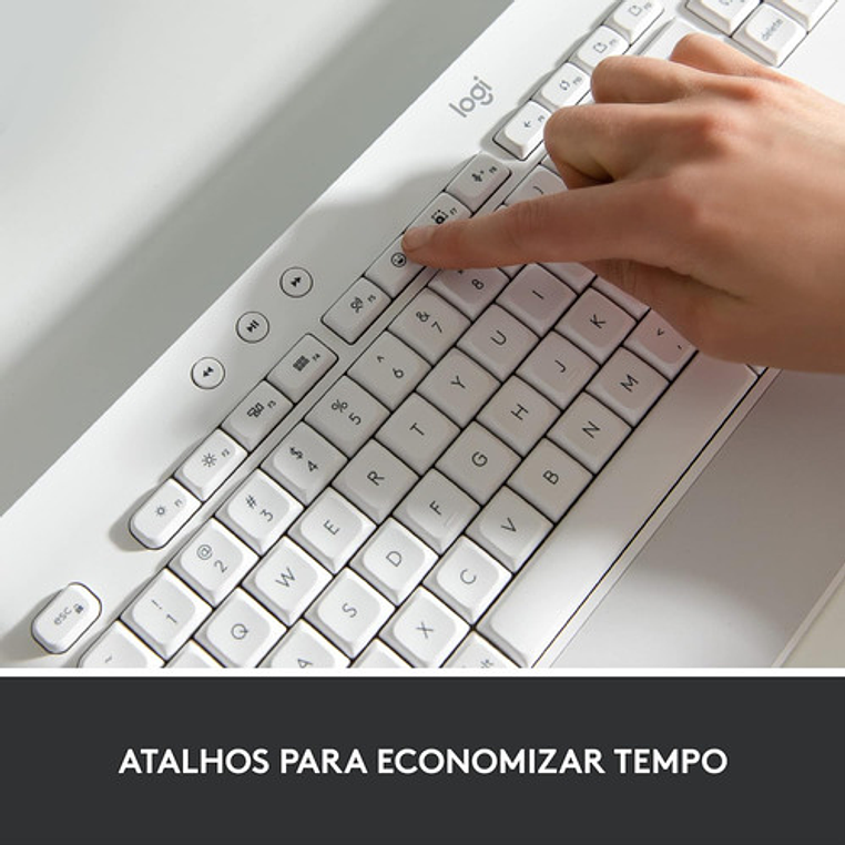 Teclado Inalámbrico Logitech Signature K650 Blanco Inglés Us 8