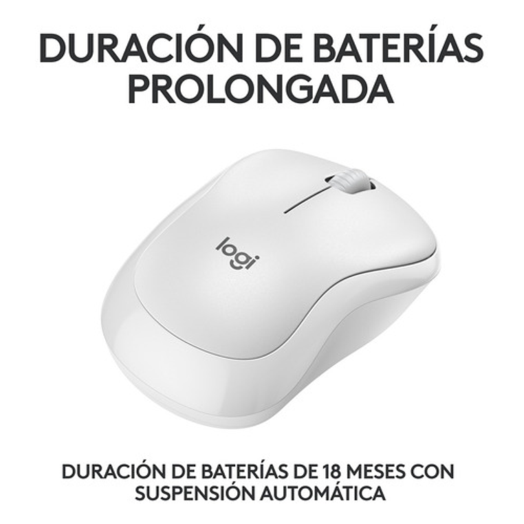 Mouse Logitech M240 Silent Inalámbrico Blanco 4