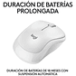 Mouse Logitech M240 Silent Inalámbrico Blanco - Miniatura 4