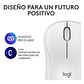 Mouse Logitech M240 Silent Inalámbrico Blanco - Miniatura 8