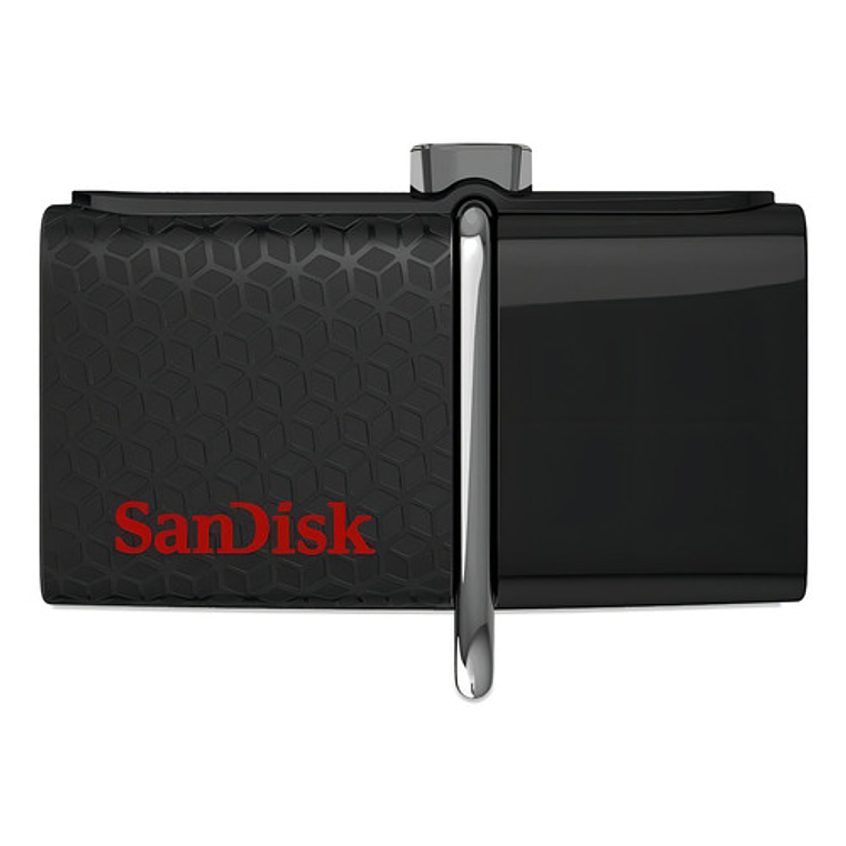 Pendrive Sandisk Ultra Dual 32gb 3.0 Negro 1
