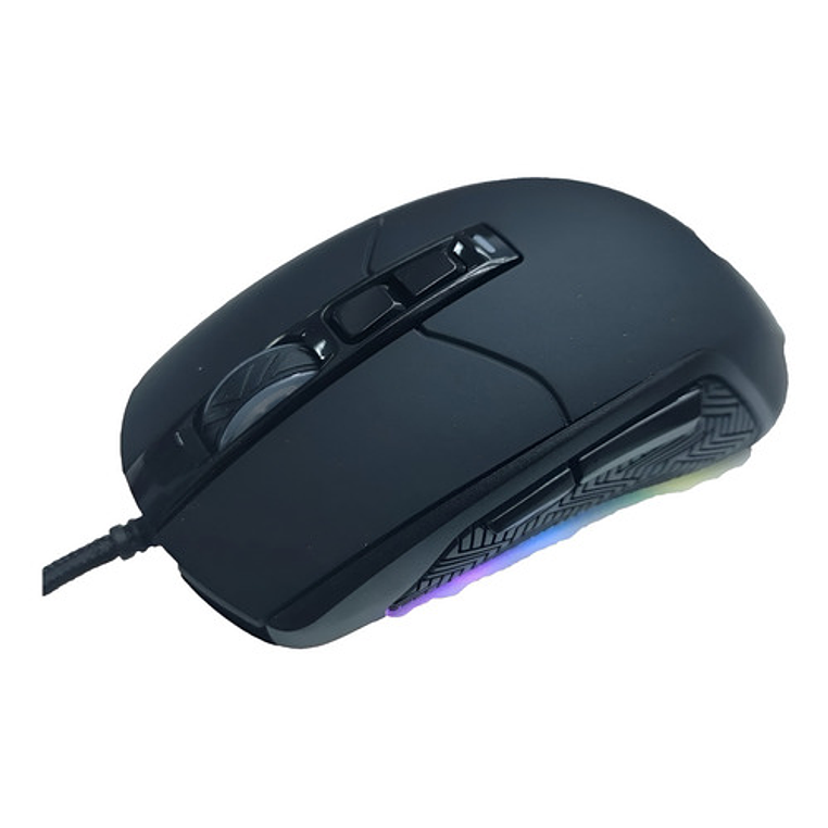 Mouse Gamer Gtc Mgg-021 6400dpi Óptico Rgb Negro 7 Botones Usb 1