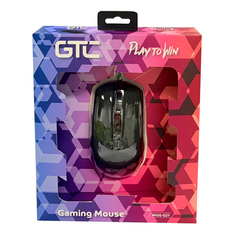 Mouse Gamer Gtc Mgg-021 6400dpi Óptico Rgb Negro 7 Botones Usb 5