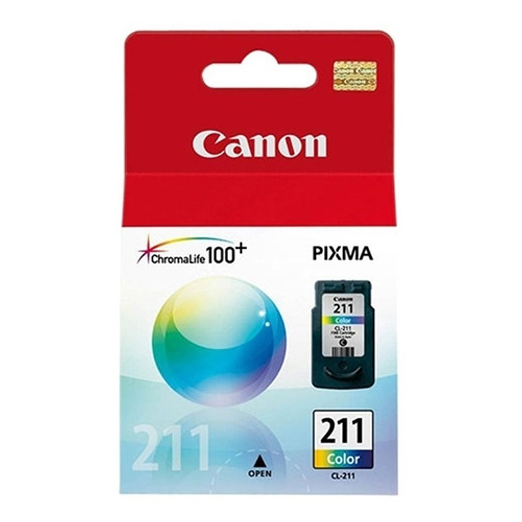 Cartucho De Tinta Canon Cl-211 2976b017aa Color 1