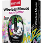 Mouse Inalámbrico Maxell Diseño Wild 4000dpi Usb/usb-c Panda Celeste - Miniatura 4