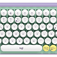 Teclado Mecanico Logitech Pop Keys Menta Emojis Day Dream Color Del Teclado Daydream Idioma Español España Español Latinoamérica - Miniatura 1