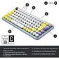 Teclado Mecanico Logitech Pop Keys Menta Emojis Day Dream Color Del Teclado Daydream Idioma Español España Español Latinoamérica - Miniatura 6
