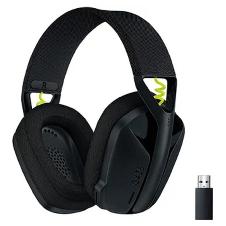 Audífonos Inalámbricos Logitech G435 Lightspeed Negro 1