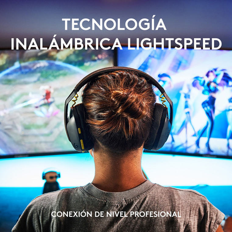 Audífonos Inalámbricos Logitech G435 Lightspeed Negro 2