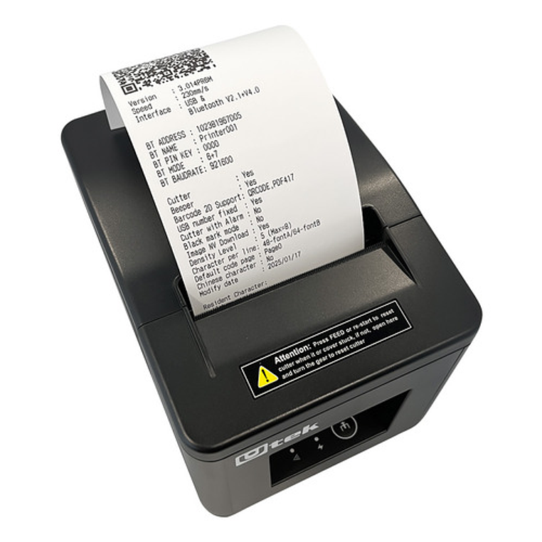 Impresora Utek Ut-prt810ubt Portátil Y Eficiente 1