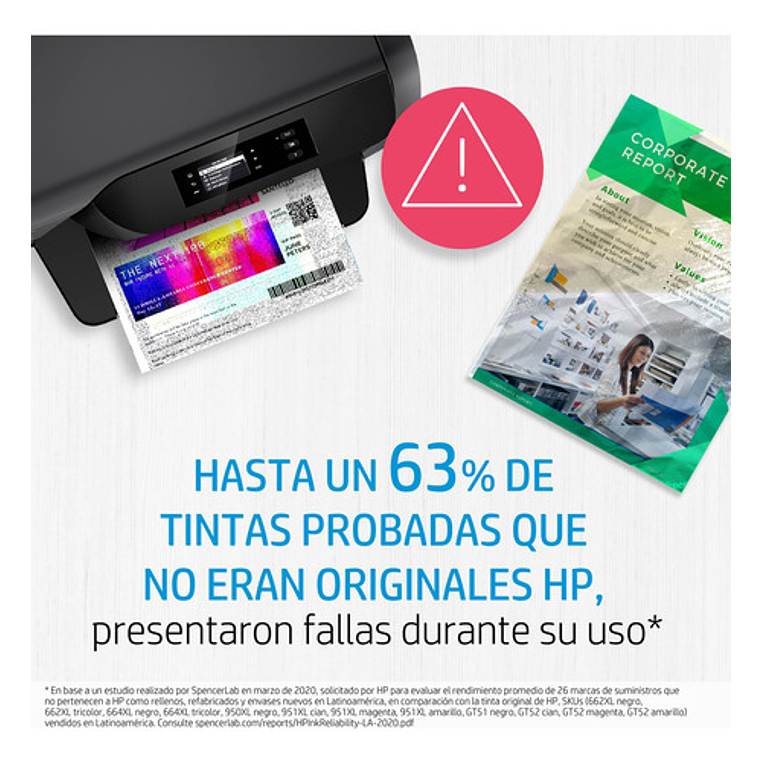 Cartucho De Tinta Hp 711 Amarillo (cz132a) Para Hp Designjet T530, T520, T130, T120 9