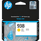 Cartucho De Tinta Hp 938 Yellow Original (4s6x7pl) - Miniatura 2