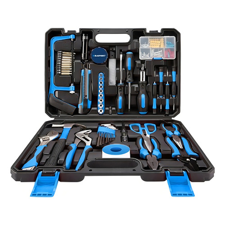 Juego Set Herramientas Manuales Blaupunkt 143pcs Prokit600 Negro 1
