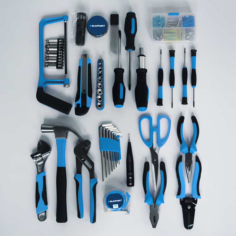 Juego Set Herramientas Manuales Blaupunkt 143pcs Prokit600 Negro 2