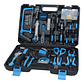 Juego Set Herramientas Manuales Blaupunkt 143pcs Prokit600 Negro - Miniatura 4