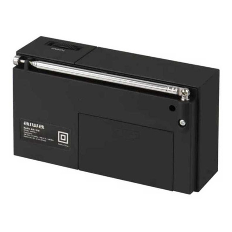 Radio Fm/am Portátil Aiwa Aw Lr234am-fm, Funciona Con Pilas, Color Negro 2
