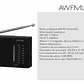 Radio Fm/am Portátil Aiwa Aw Lr234am-fm, Funciona Con Pilas, Color Negro - Miniatura 7