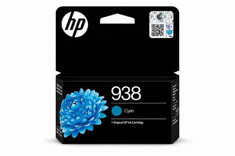 Cartucho De Tinta HP 938 C Original (4S6X5PL)