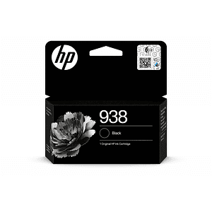 Cartucho de tinta HP 938 Negro Original (4S6X8PL)