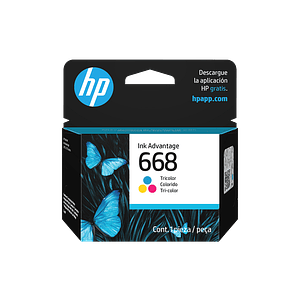 CARTRIDGE ORG. HP 668 C (7FP36VL)