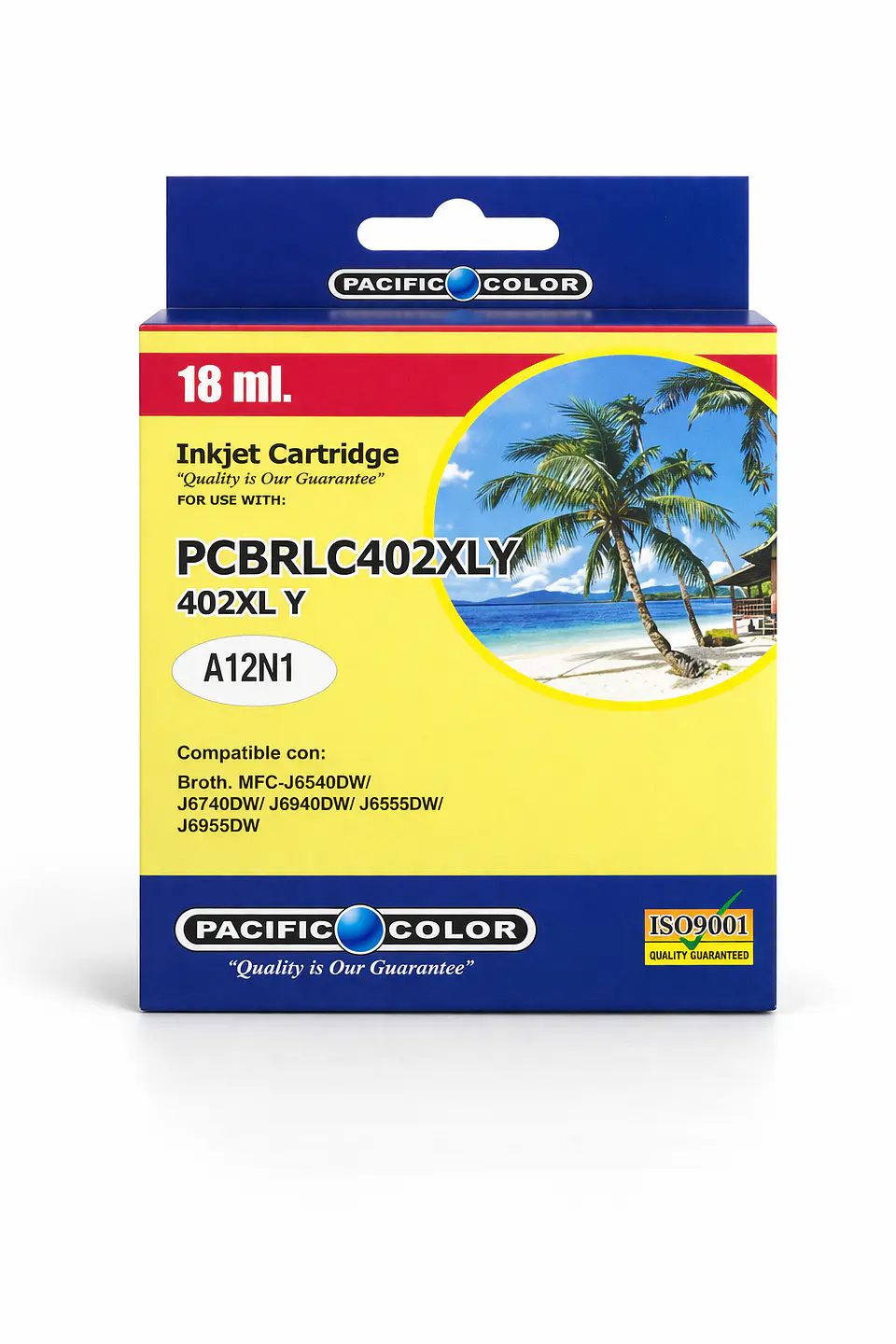 CARTRIDGE ALT. LC-402XL Y PACIFIC 1