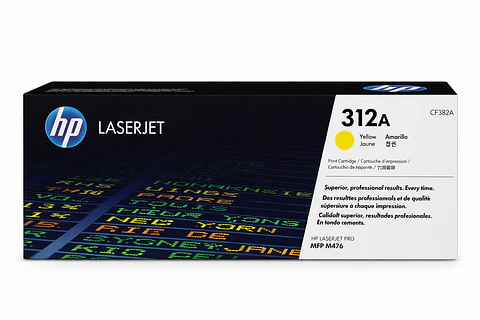Tóner LaserJet Color HP 312A Y (CF382A)