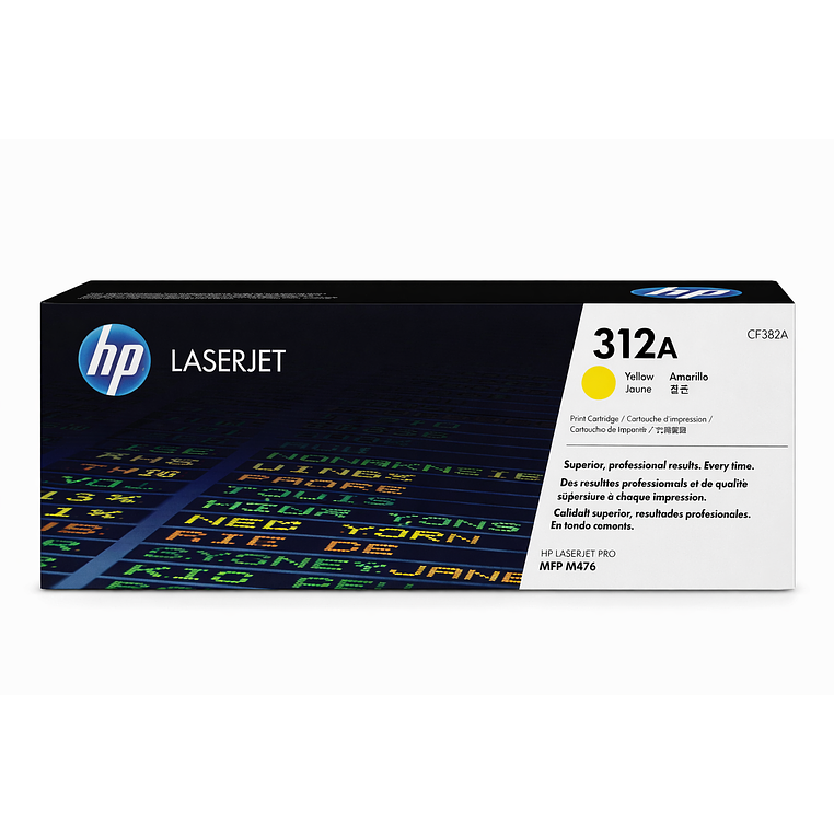 Tóner LaserJet Color HP 312A Y (CF382A) 1