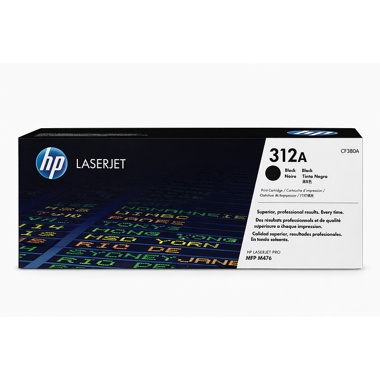 Tóner LaserJet HP 312A BK (CF380A) 1