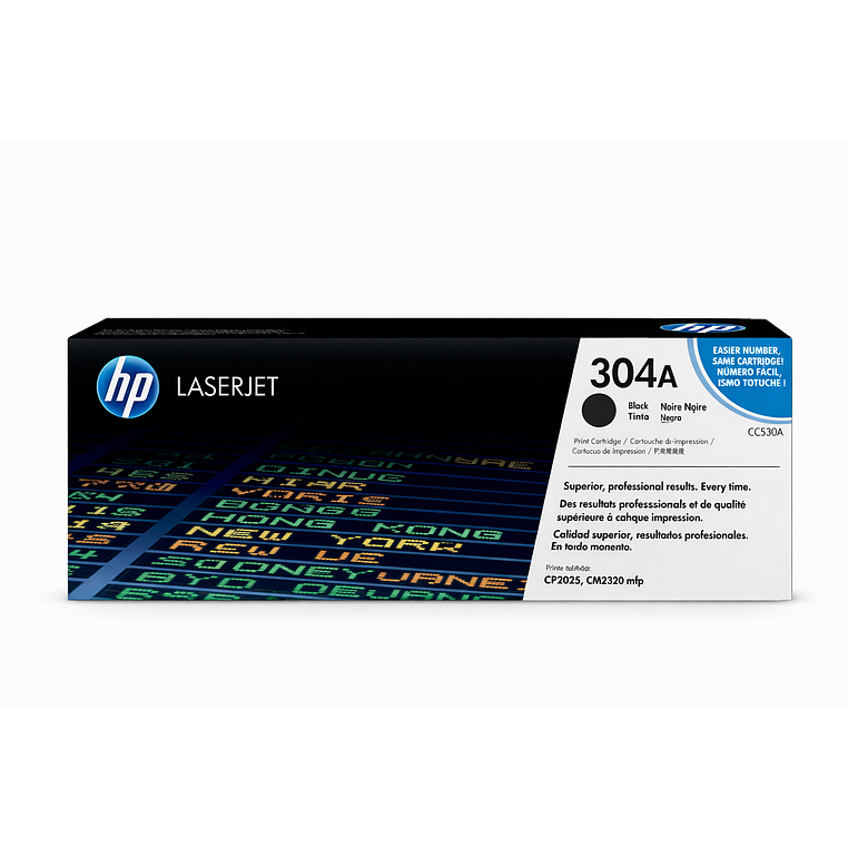 Tóner LaserJet HP 304A BK (CC530A) 1