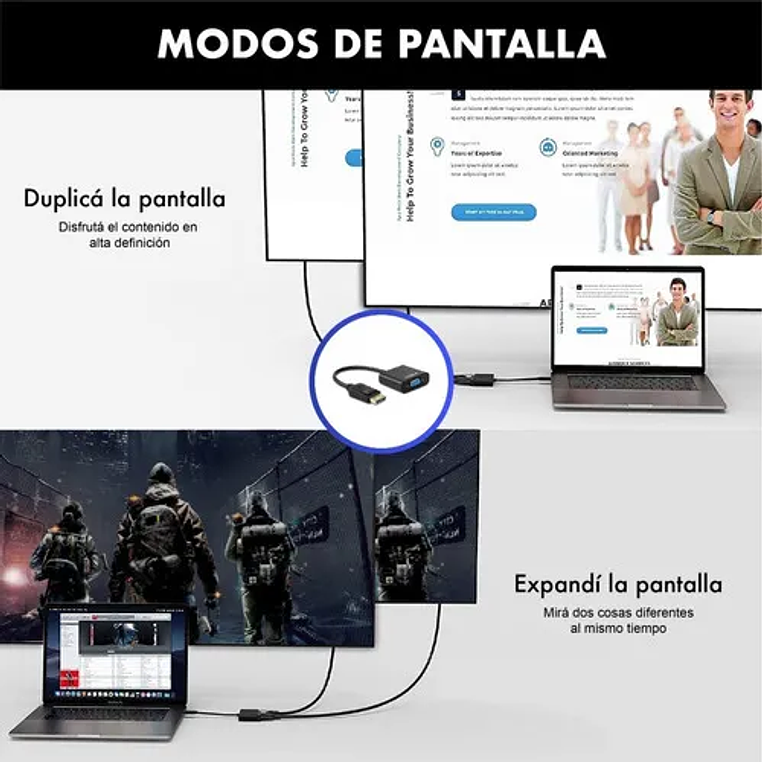 CONVERSOR DISPLAY PORT A VGA BR10308 BIRLINK 2