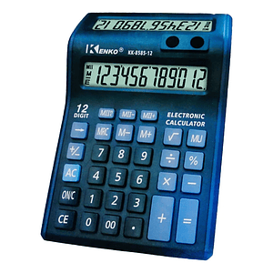 CALCULADORA DOBLE PANTALLA KK-8585 KENKO