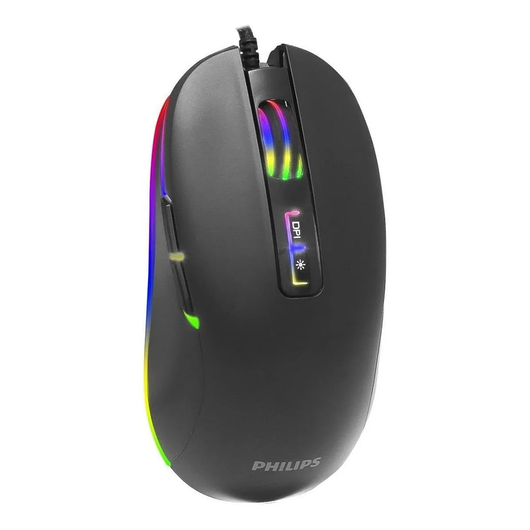 Mouse Gamer Alámbrico SPK9414 7 Botones PHILIPS 1