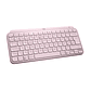 Teclado Logitech MX Keys Mini Rosado Inalambrico Bluetooth - Miniatura 2