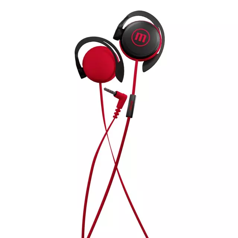  AUDIFONO CON CABLE MANOS LIBRES CON GANCHO/MIC MAXELL 1