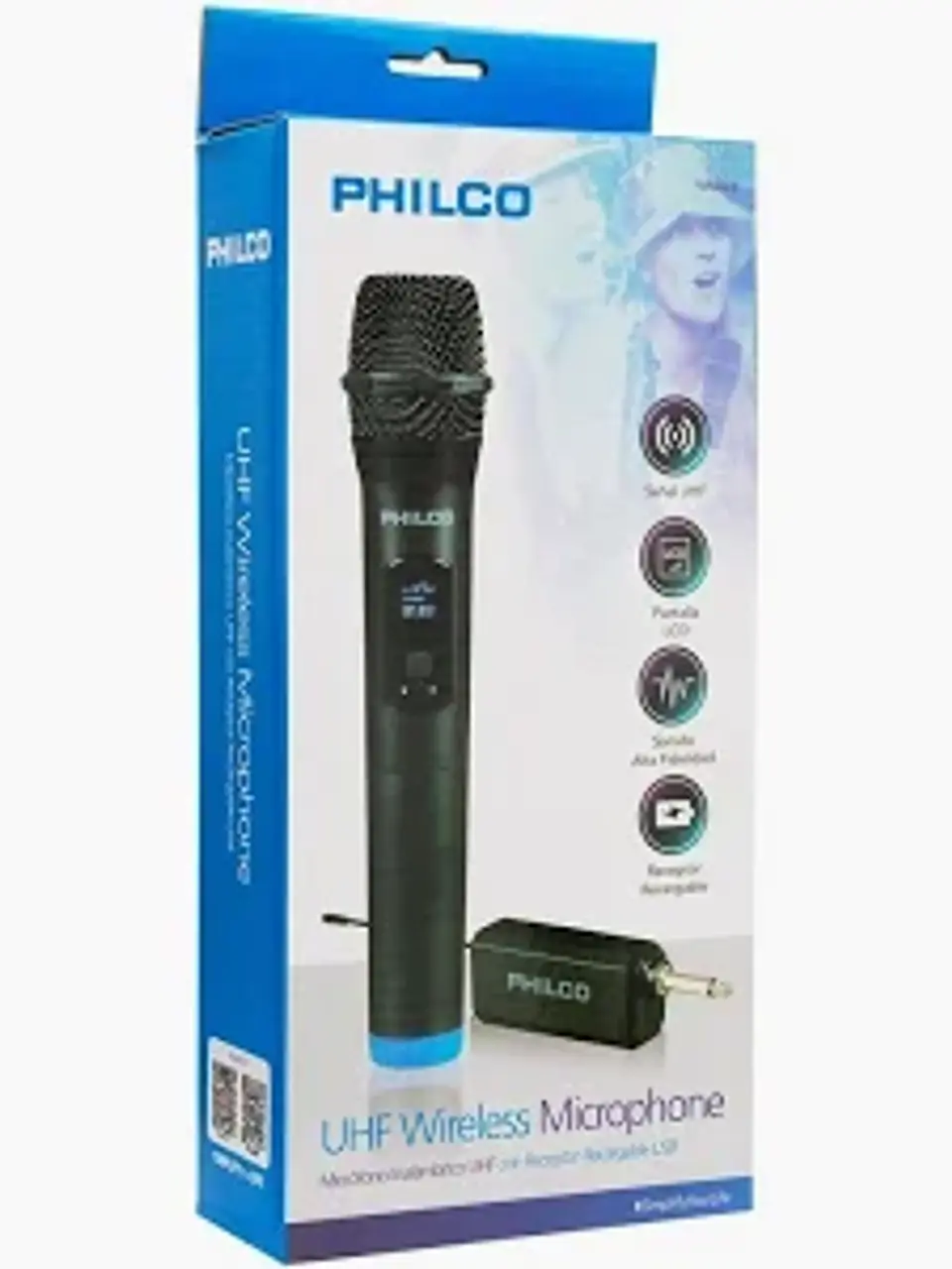 Micrófono Inalámbrico Philco WM245 1