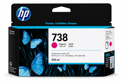 CARTRIDGE ORG. HP 738 M 300ML (676M7A) 
