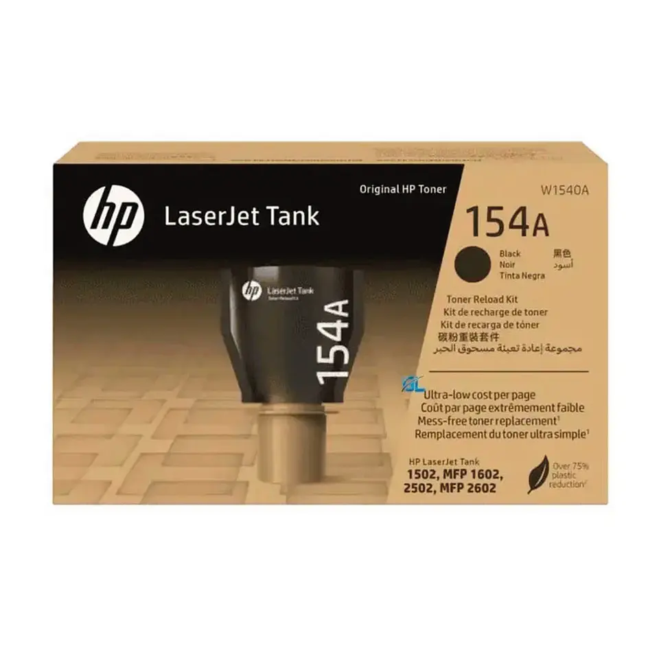 Tóner HP 154A BK Original (W1540A) 1