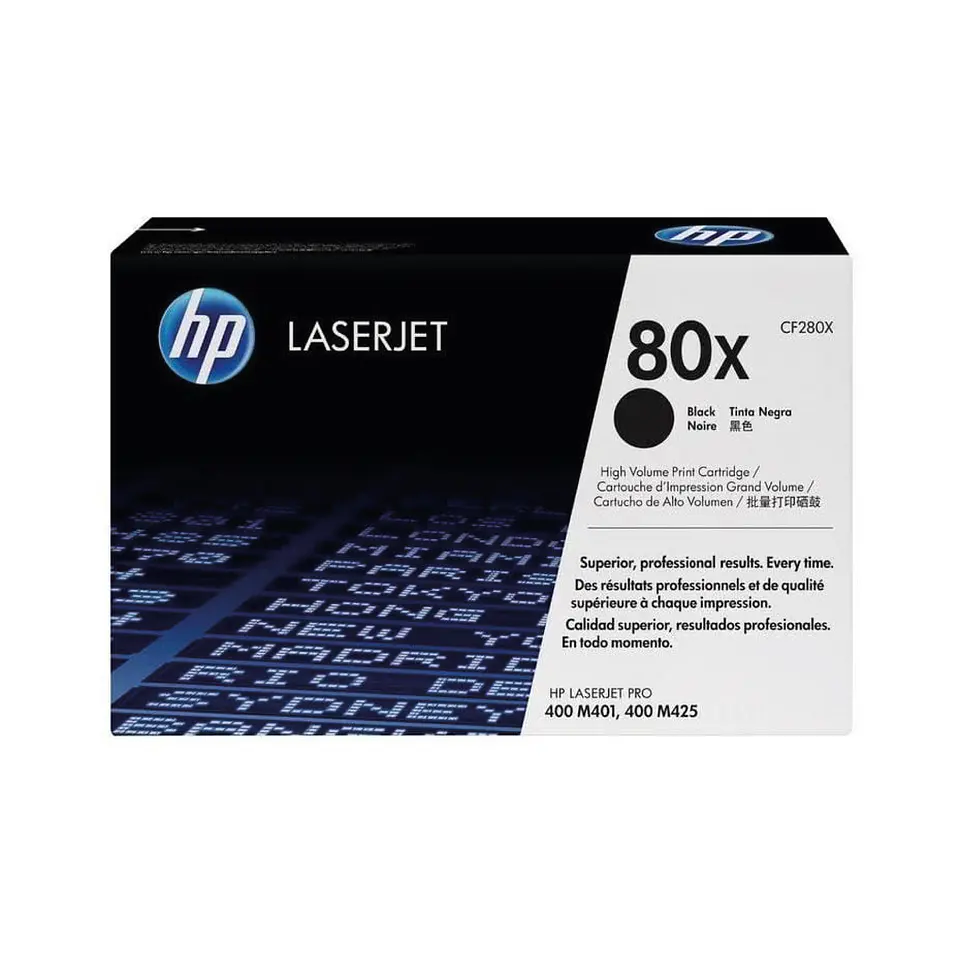 Tóner Original HP 80X (CF280X)  1