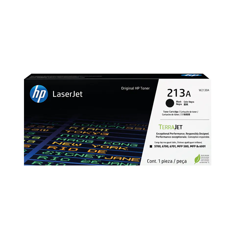 Tóner Original HP 213A BK (W2130A) 1