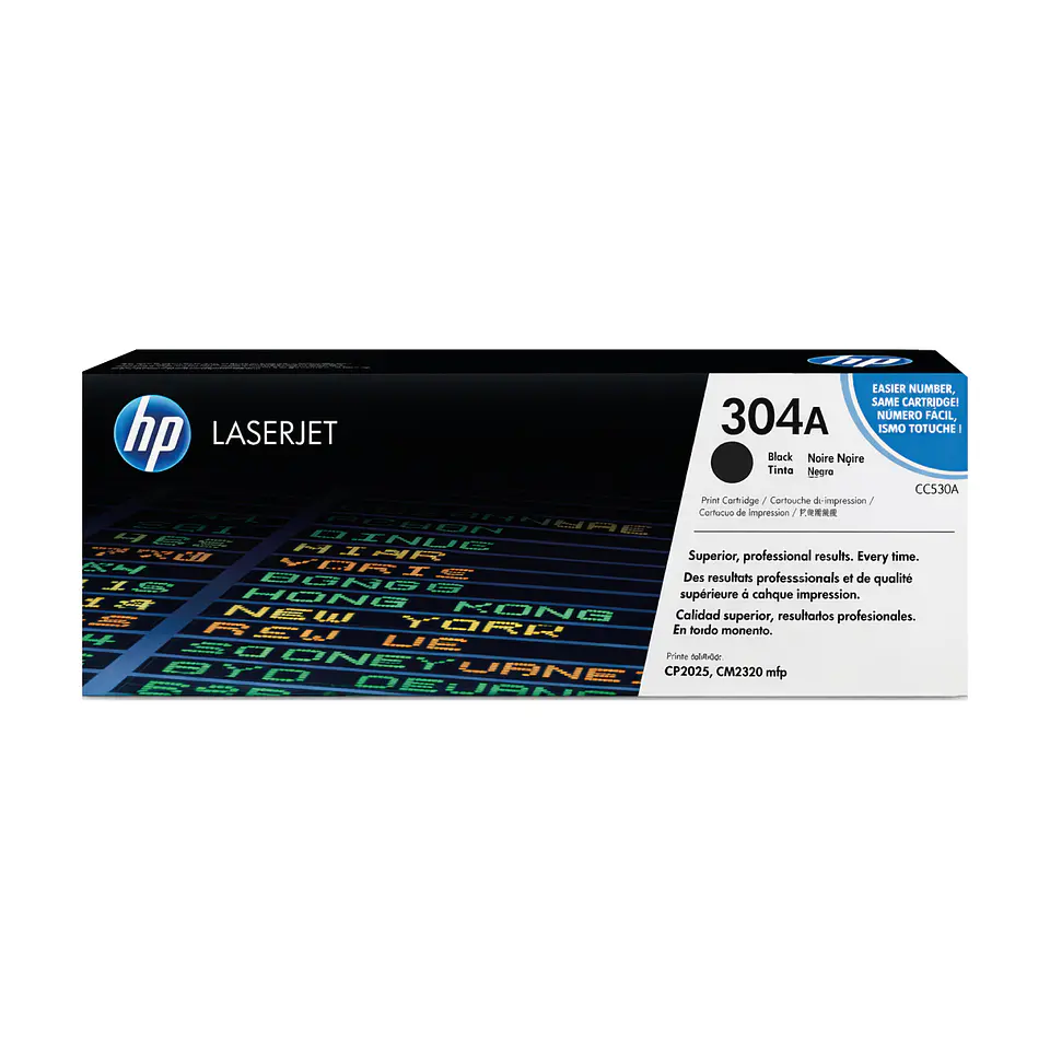 Tóner LaserJet HP 304A BK (CC530A) 1