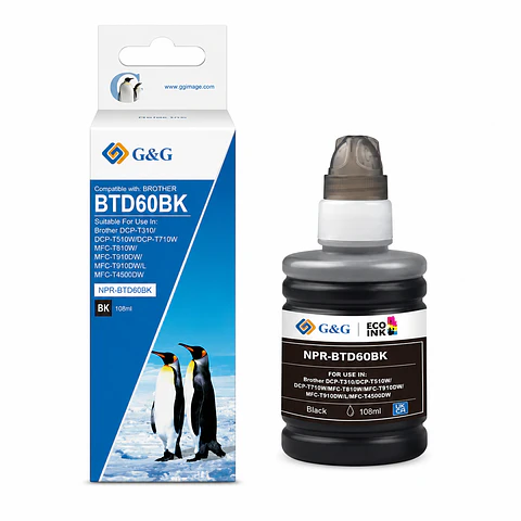 Tintas Alternativas  Btd60 Bk G&G -