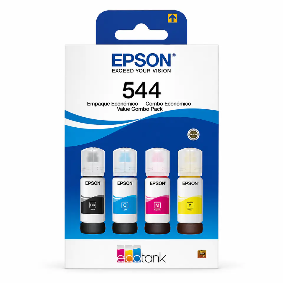 Pack Tinta Epson T544 Original  BK-C-M-Y 1