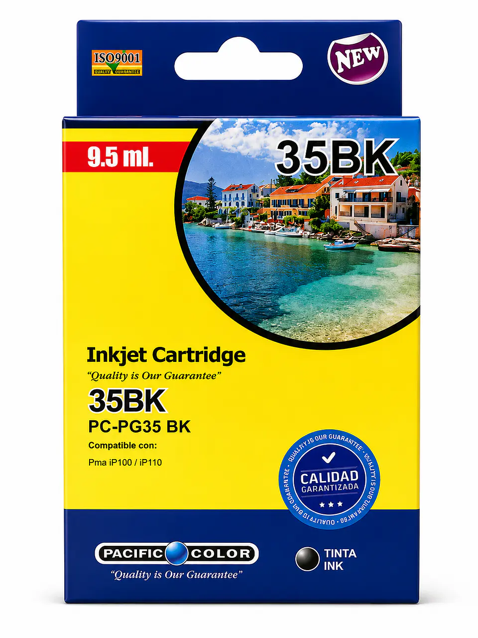 CARTRIDGE ALTERNATIVO. PGI-35 BK PACIFIC 1