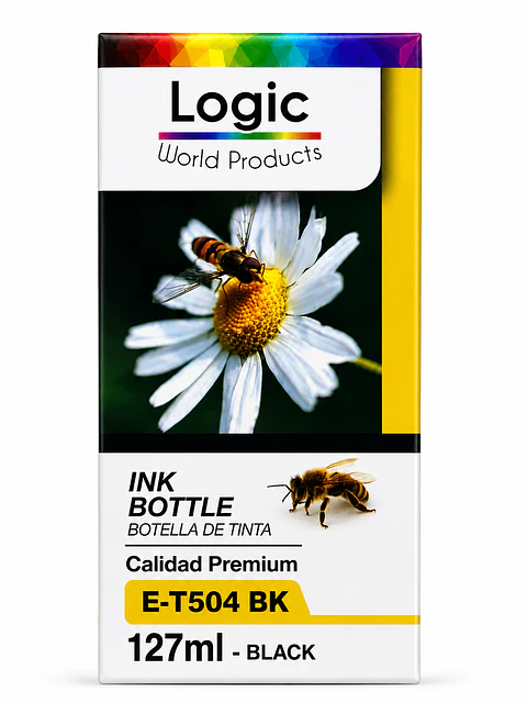 TINTA ALT. T504 Bk LOGIC