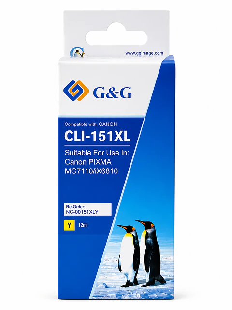 Tinta Alternativa Cli-151Xl Y G&G