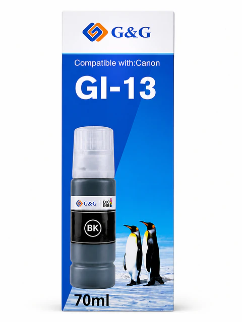 BOTELLA TINTA ALT. CANON GI-13 BK G&G