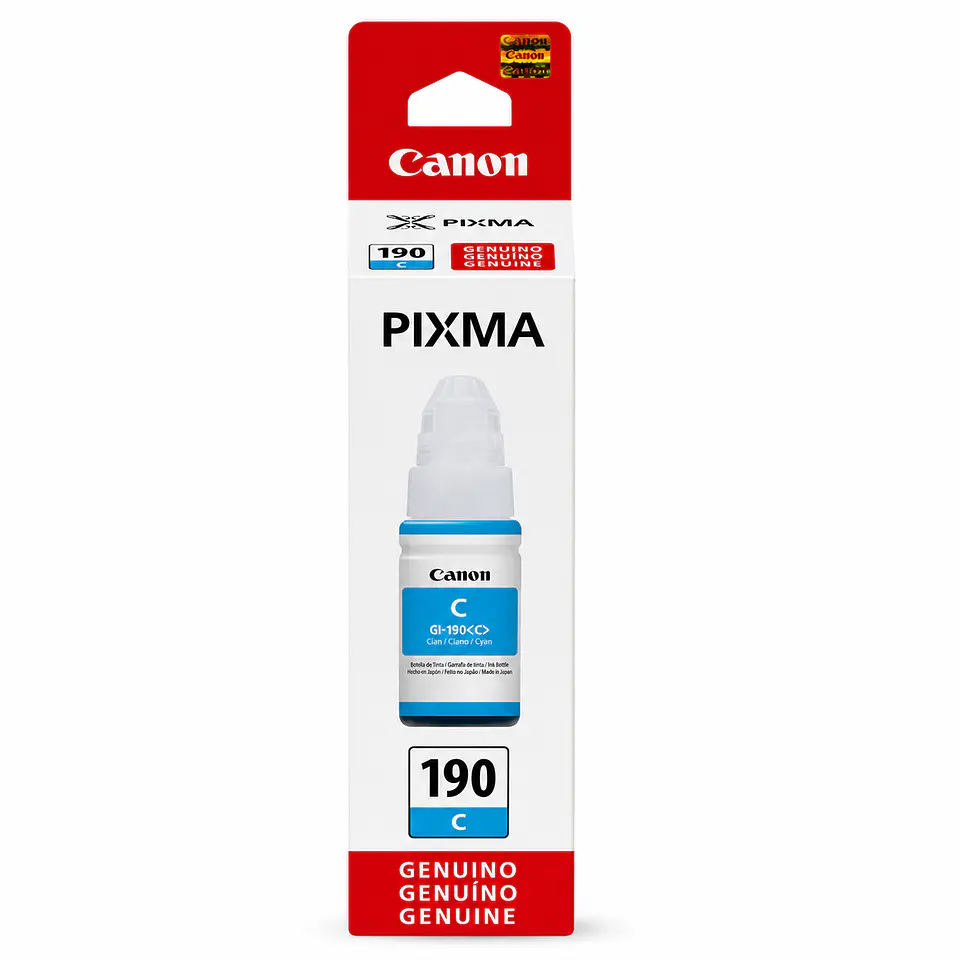 Tinta Original Canon GI-190 C (0668C001AC) 1